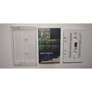 Deep Purple Shades Of Cassette Tape Album 1990 Hard Rock Psychedelic Omni